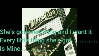She's Got Everything ( Lyrics / Reupload ) By  White Lion