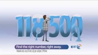 TV Commercial - BT 118 500 Service