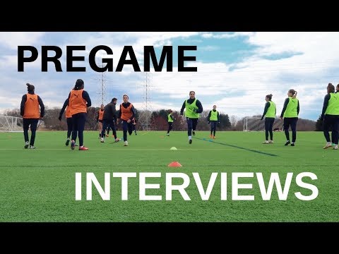 Pregame Interviews :Washington Spirit v.s. Girondins De Bordeaux