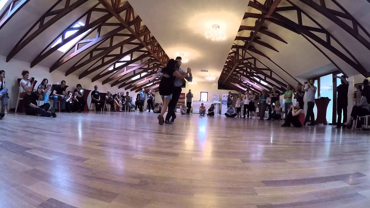 ws with Sebastian Jimenez y Maria Ines Bogado in Timisoara Tango Festival.