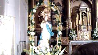 VIRGEN DE LAS FLORES, ALGETE 2014 CANTO DE DESPEDIDA. &quot;ADIOS REINA DEL CIELO&quot;