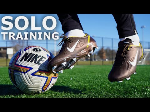 Solo Training In Nike Mercurial Vapor 1 RGN