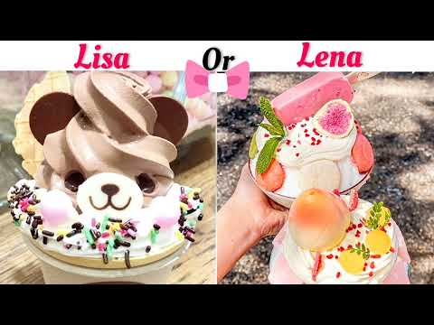 Lisa or Lena cute ice cream and cupcake 👌luxury things $