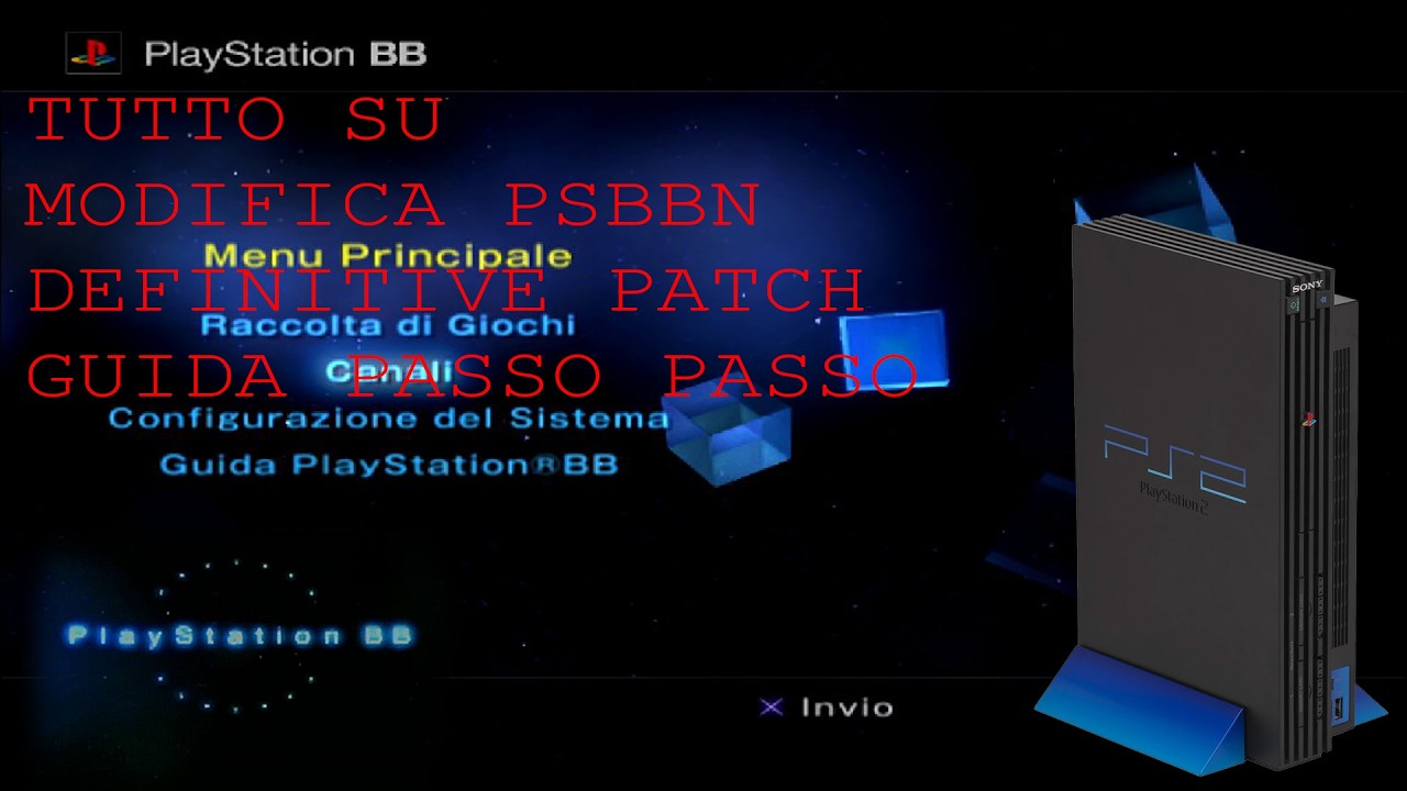 tutto su playstation 2 psbbn modifica guida passo passo tradotto italiano
