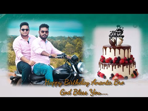 Happy birthday Ananta bro !! 22.06.2022.mor dada ra birthday au aame sang mane bahut enjoy kalu.....