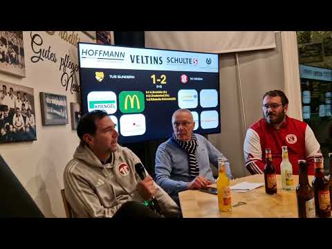 Trainergespräch nach dem Neheimer Sieg in Sundern