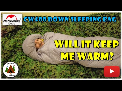 NatureHike CW400 Sleeping bag - Will it Keep me Warm??