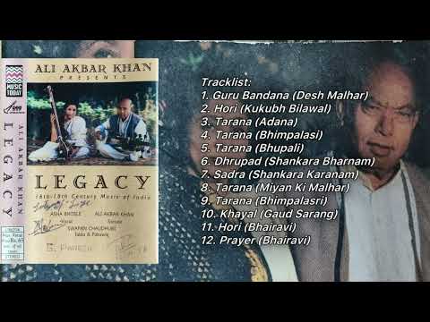 Legacy: 16th -18th Century Music of India - Asha Bhosle, Ustad Ali Akbar Khan (1996)