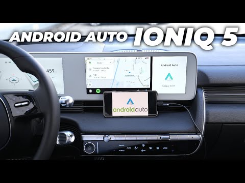 New Hyundai Ioniq 5 Android Auto Demonstration Multimedia System 2022