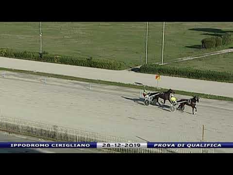 Aversa trotto 28 Dicembre 2019 - Prova di qualifica