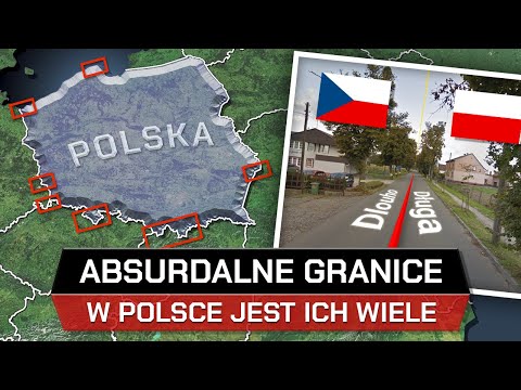 Te GRANICE POLSKI są IRRACJONALNE - Największe absurdy graniczne
