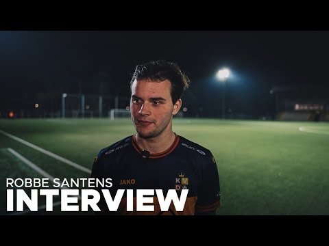 INTERVIEW | Robbe Santens na de overwinning tegen Jong KV Mechelen