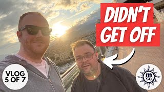 MSC Fantasia | Palermo | Everyone got OFF. We DIDN'T. Here's WHY | Day 5 Vlog