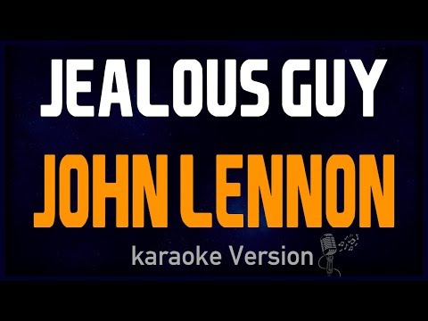 karaoke - Jealous Guy - John Lennon 🎤