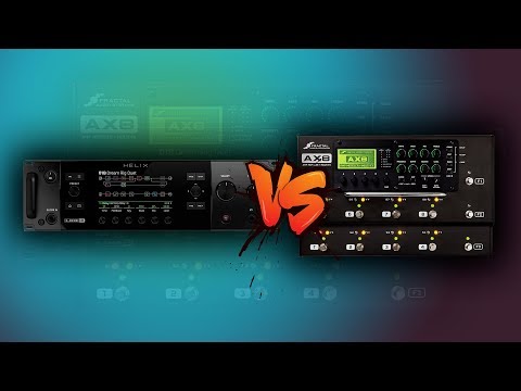 Fractal AX8 vs. Line 6 Helix | Does it sound the same?