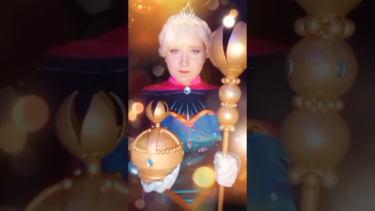 Coronation Elsa intro #Elsa #elsacosplay #newcosplay #frozen #frozencosplay
