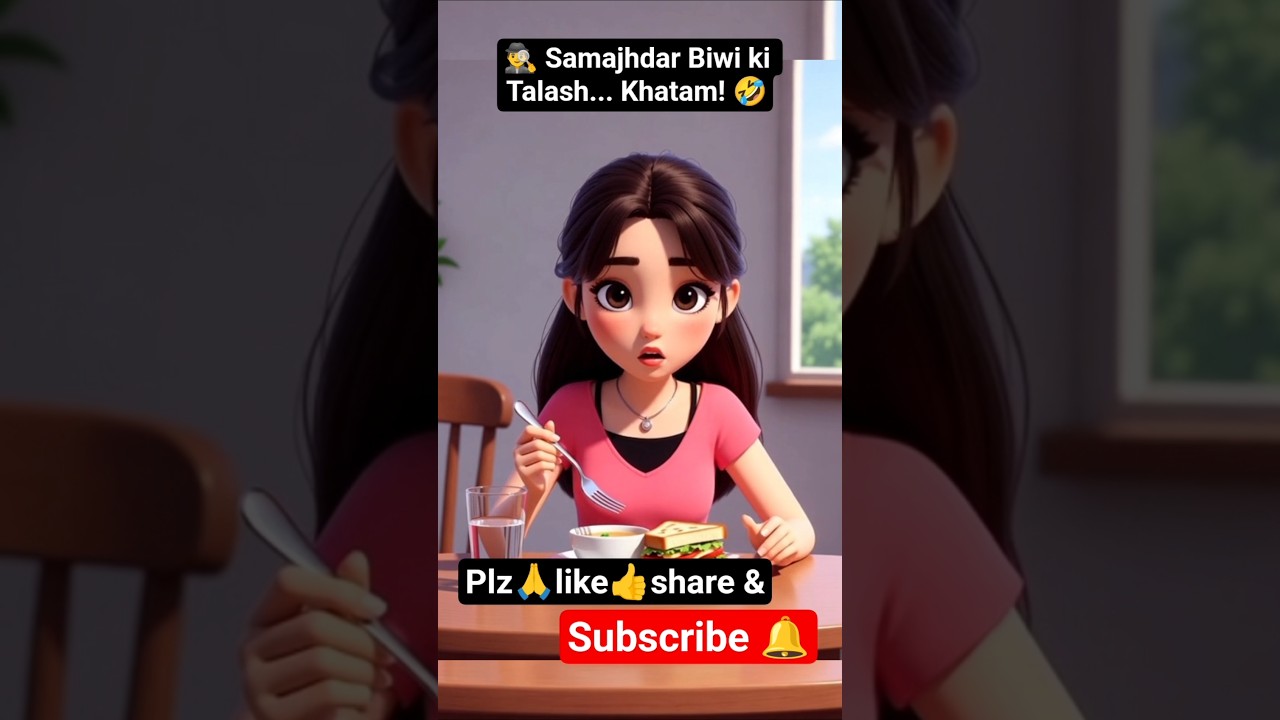 ​🕵️‍♂️Samajhdar Biwi ki Talash... Khatam!🤣#shorts#viralshort# viralvideo#husbandwife#comedy#funny