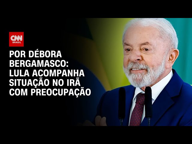Lula acompanha situação no Irã com preocupação e diz ter dificuldade em obter informações | CNN 360º