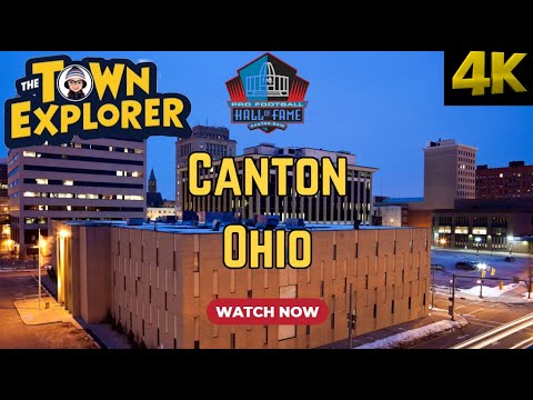 Canton, Ohio - A Driving Tour [4K]