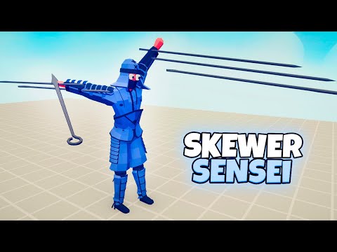 SKEWER SENSEI vs EVERY FACTION | TABS Totally Accurate Battle Simulator