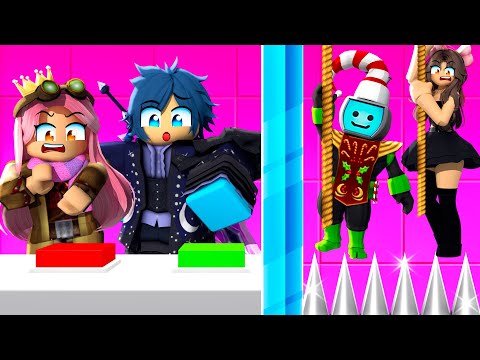 SFIDO KENDAL E CARLY NEL PARKOUR CO-OP DI ROBLOX!