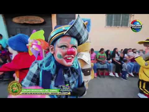 QUINTA PRESENTACION DE GRUPO INVASORES DEL SWING DE SAN BARTOLOME MILPAS ALTAS-LA GRAN MANZANA