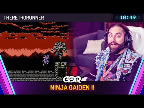 Ninja Gaiden II by TheRetroRunner in 10:49 - Awesome Games Done Quick 2025