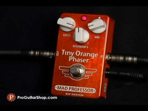 Mad Professor Tiny Orange Phaser Hand-Wired 2010s - Orange image 6