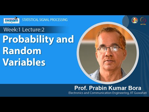Lec 1 Overview of Statistical Signal Processing