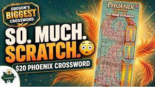 We Tried Oregon’s Most Expensive Crossword Scratch Ticket | $20 Phoenix Crossword