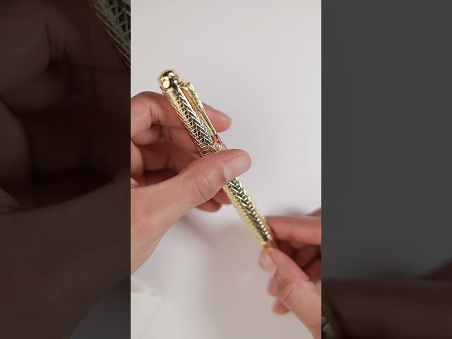 10 قلم Sera | سيرا (الذهبي- عنابي)