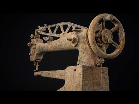 1941 SINGER Sewing Machine Restoration - 29K73