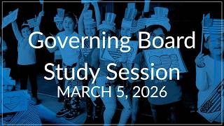 Peoria Unified Governing Board Meeting (March 5, 2026)