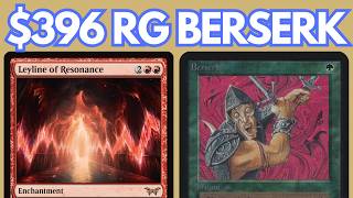 LET'S GO BERSERK! Legacy RG Berserk Leyline of Resonance with NO RESERVE LIST MTG League