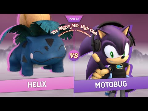 Helix (Ivysaur) vs Motobug (Sonic) - The Bigger Mile High Club - Pool B2