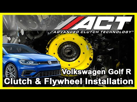 ACT Clutch Install:  2015 - 2017 Volkswagen Golf R and Golf GTI