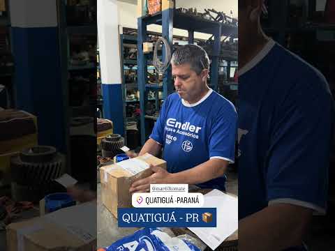 Direto para Quatiguá - PR! 📦#caminhão #paraná #entregas
