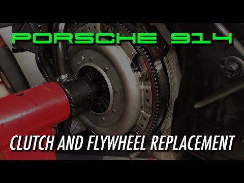 Porsche 914 - How to Replace the Clutch and Flywheel