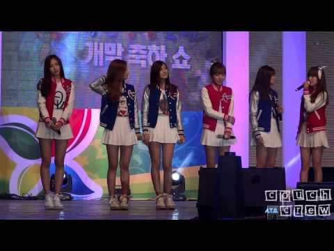 130927 Apink Chorong - Talk @ Organic Life Festival