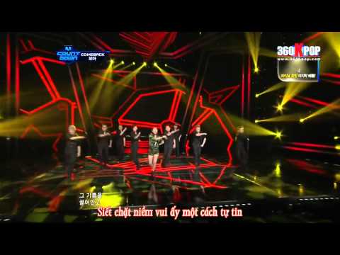 [Vietsub] [Perf] BoA - The Shadow @ 120802 Mnet M!Countdown [360Kpop.com]