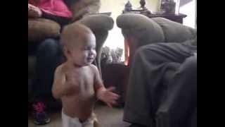 Ragin Cajun Redneck Christmas Dancing Twins