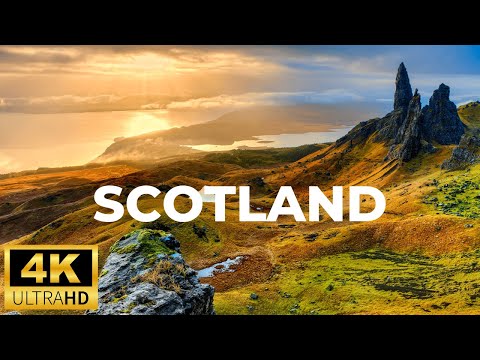 Flying Over Scotland (4K UHD) - Breathtaking Views From Above 4K Video Ultra HD | Scotland 4K Video