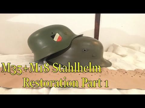 M35&M18 Stahlhelm Restoration