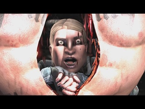 Mortal Kombat X - Sonya/Johnny Cage Mesh Swap Intro, X Ray, Victory Pose, Fatalities and Brutality Video