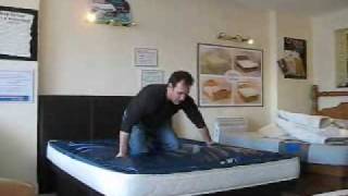 Remove air from a Waterbed