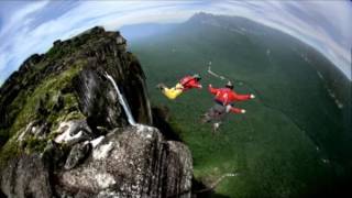 Base Jump From Angel Fall
