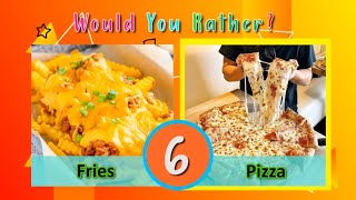 Would you Rather? Extreme Food Edition | Kids Brain Break | Crazy Food Workout | PhonicsMan Fitness