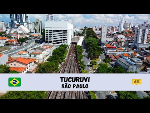 [4K] 🇧🇷 Tucuruvi, São Paulo - by drone 🇧🇷