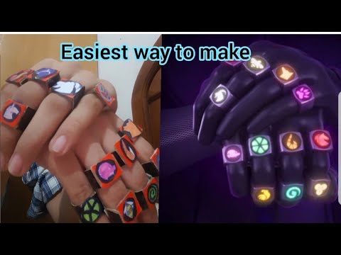 Miraculous monarch rings made by muskan890[ easy way ]