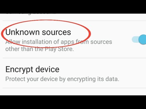 samsung unknown sources setting | unknown sources samsung s8 | unknown sources samsung a50